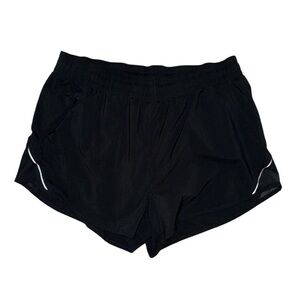 Target All in Motion black reflective athletic shorts women’s size large